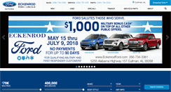 Desktop Screenshot of eckenrodford.com